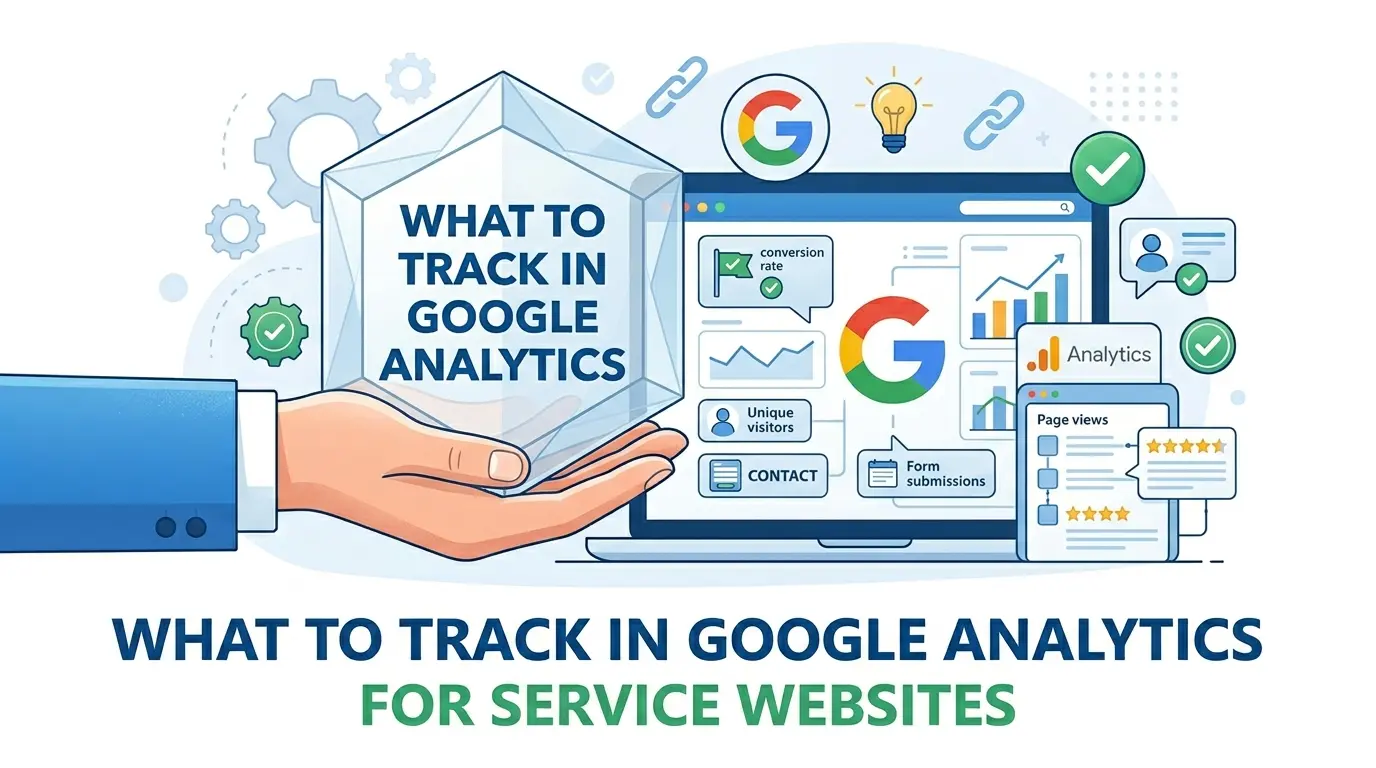 What to Track in Google Analytics for Service Websites