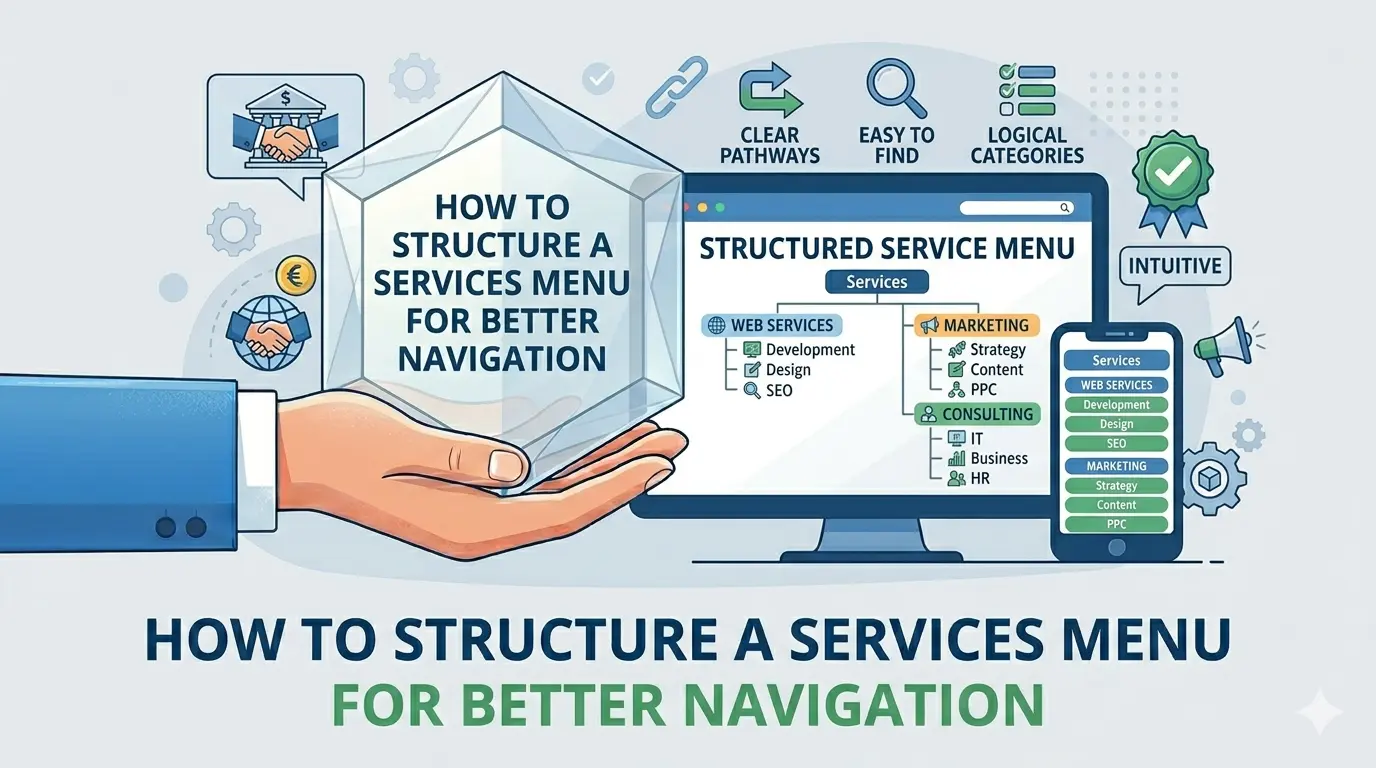 How to Structure a Services Menu for Better Navigation