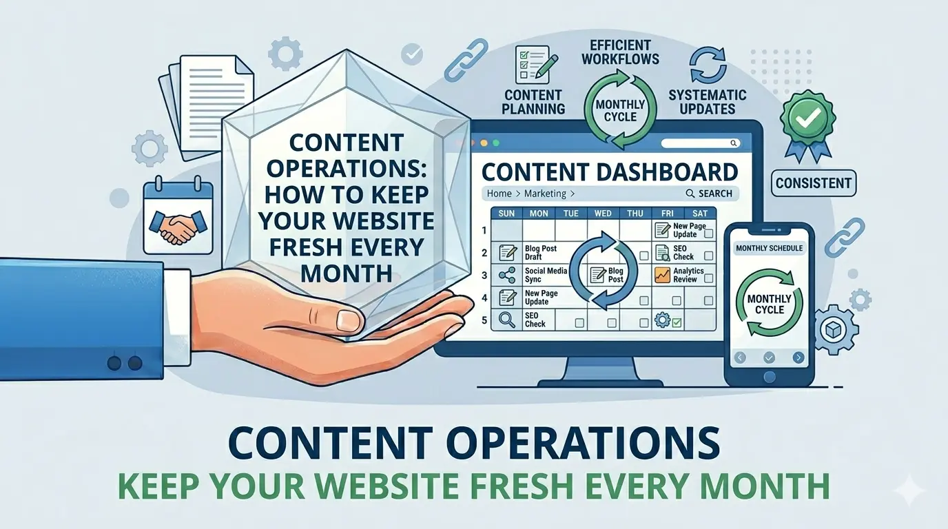Content Operations: How to Keep Your Website Fresh Every Month